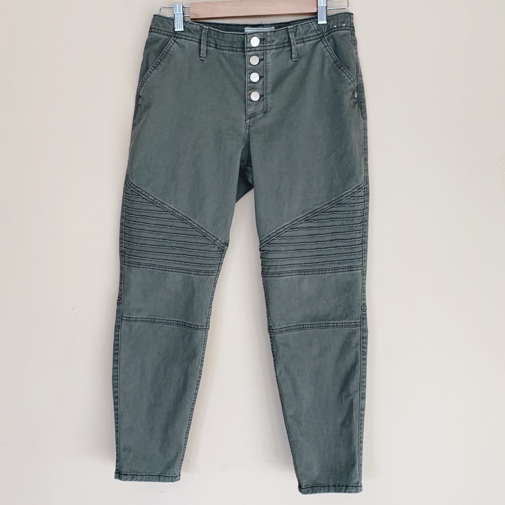Abercrombie & Fitch Army Green ankle pants